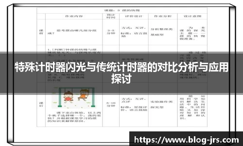 特殊计时器闪光与传统计时器的对比分析与应用探讨